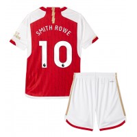 Arsenal Emile Smith Rowe #10 Heimtrikotsatz Kinder 2023-24 Kurzarm (+ Kurze Hosen)